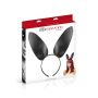 Opaska z uszami króliczymi Fetish Tentation imitacja skóry 19 cm - 4
