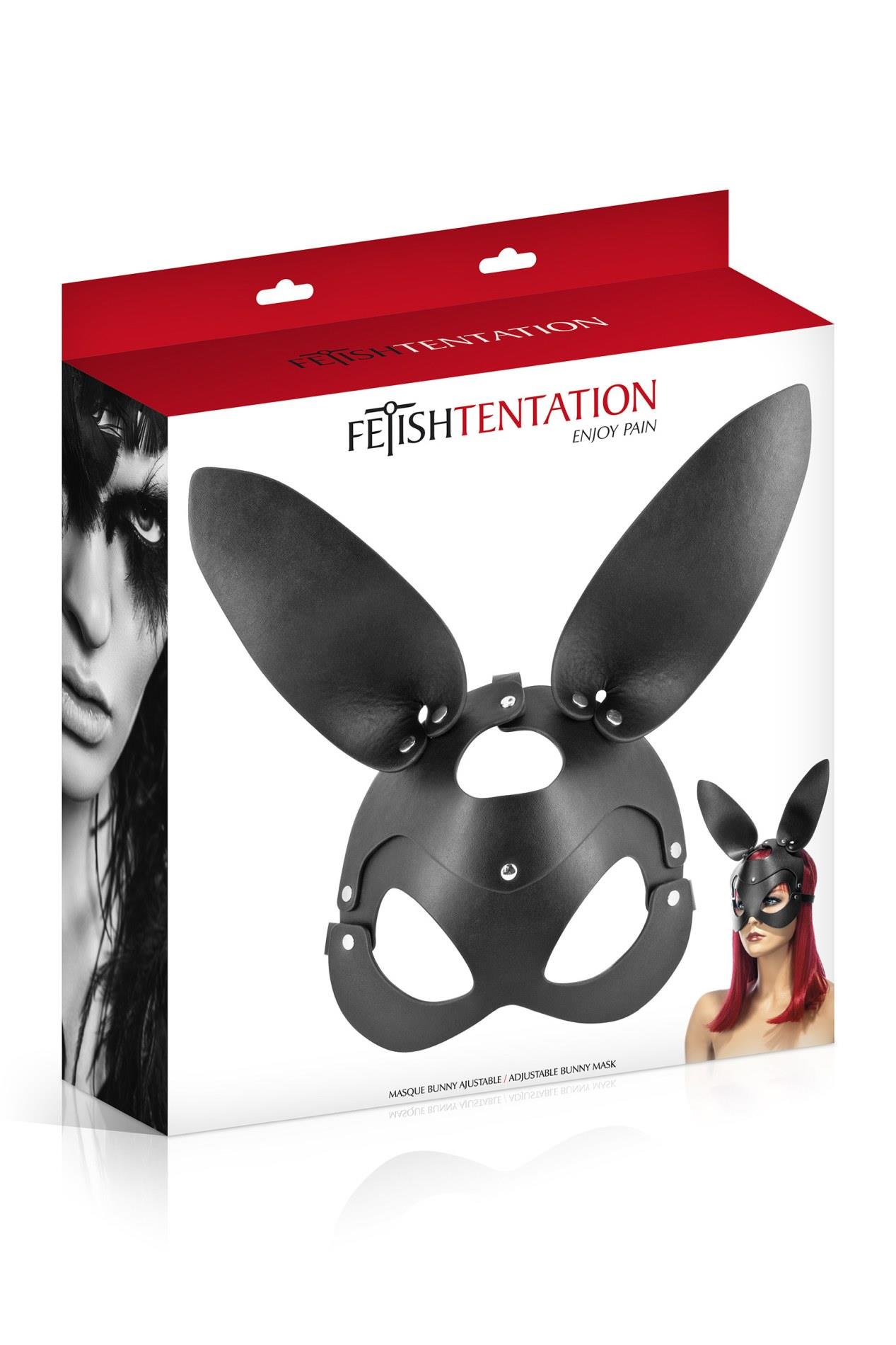 Fetish Adjustable Bunny Mask