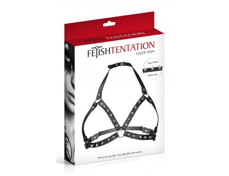 Harness na klatkę piersiową Fetish Tentation regulowany - 2