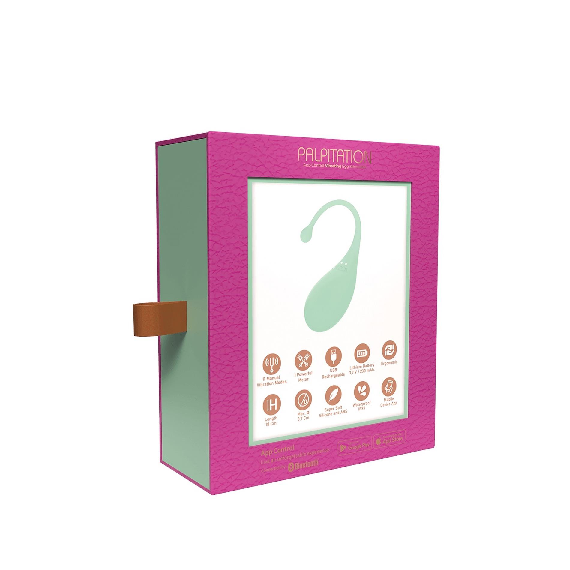 Ad.palpitation Mint (Huevo Vibrador + Cable + App)
