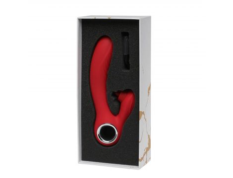 Wibrator punktu G z lizaniem Rouge Velvet silikonowy USB 10 funkcji - 2