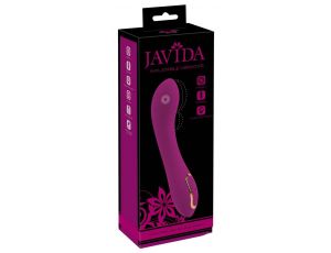 Wibrator Javida nadmuchiwany do punktu G USB 21 cm