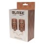 Kajdanki Blaze Elite koniakowe ze skóry PU Dream Toys - 4