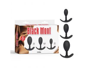 Zestaw treningowy korków analnych Black Mont