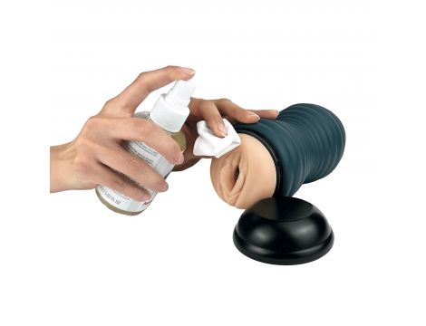 Masturbator Adrien Lastic Siltex Ultra M01 turkusowy 19 cm - 3