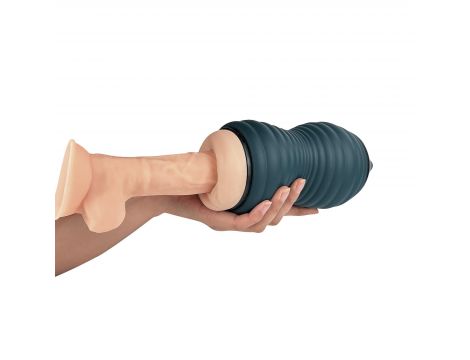 Masturbator Adrien Lastic Siltex Ultra M01 turkusowy 19 cm - 9