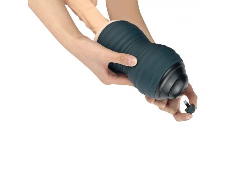 Masturbator Adrien Lastic Siltex Ultra M01 turkusowy 19 cm - 7