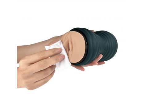 Masturbator Adrien Lastic Siltex Ultra M01 turkusowy 19 cm - 8