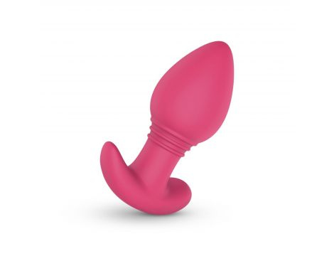 Wibrujący korek analny EasyConnect Axel różowy sterowany aplikacją - 3