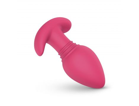 Wibrujący korek analny EasyConnect Axel różowy sterowany aplikacją - 8