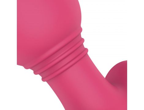 Wibrujący korek analny EasyConnect Axel różowy sterowany aplikacją - 9