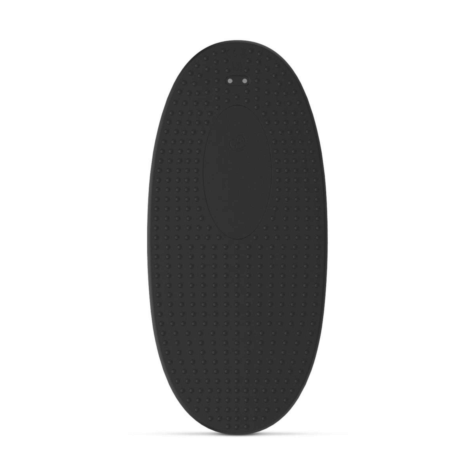 vibe pad double vibration with remote control - black