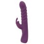Wibrator króliczek Javida z pchnięciem silikonowy 24 cm USB - 5