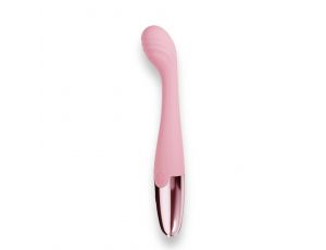 Wibrator punktu G Power Escorts silikonowy różowy 18 cm USB