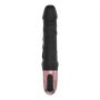 Wibrator realistyczny Driller De Luxe Power Escorts czarny USB 21 cm - 2