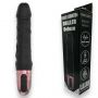 Wibrator realistyczny Driller De Luxe Power Escorts czarny USB 21 cm - 3