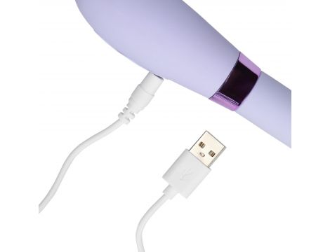 Wibrator z wypustkami Loveline silikonowy 10 funkcji - 8