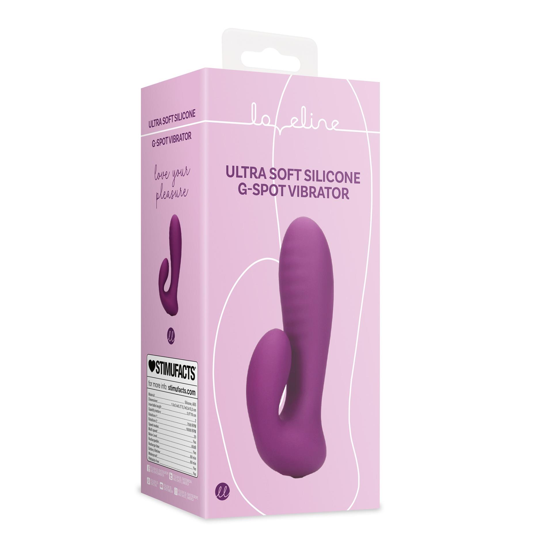 ultra soft silicone g-spot vibrator