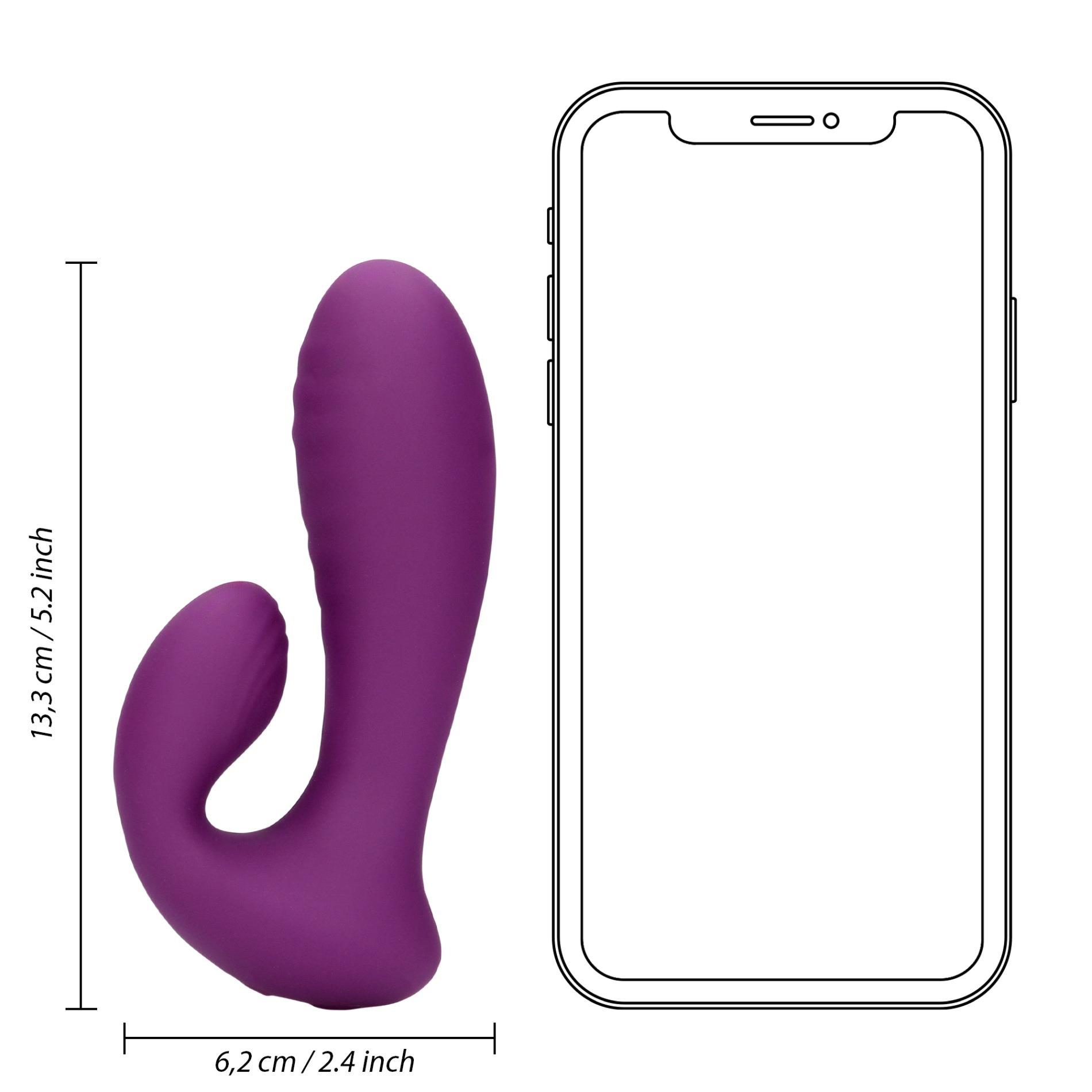ultra soft silicone g-spot vibrator