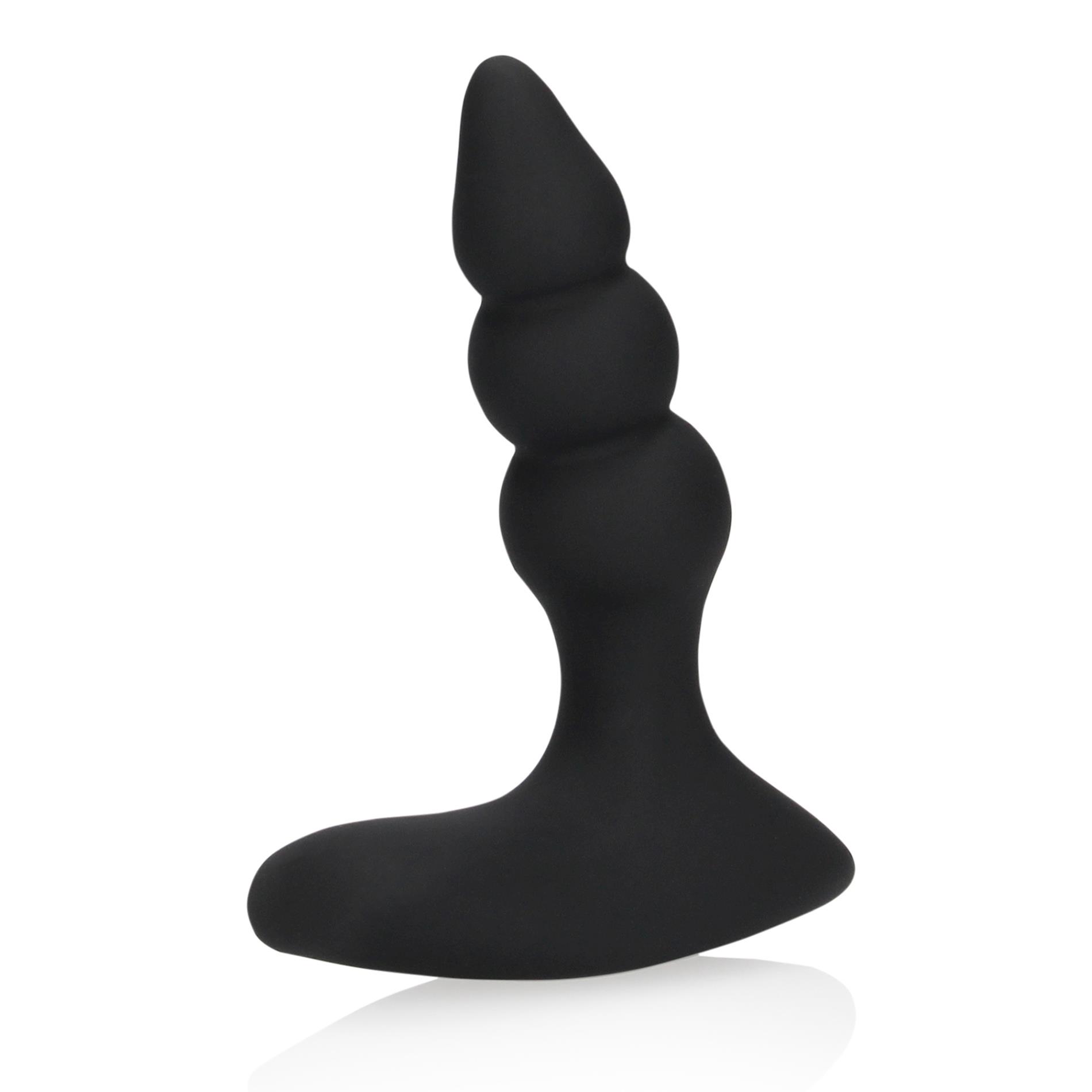 beaded vibrating anal plug with remote control