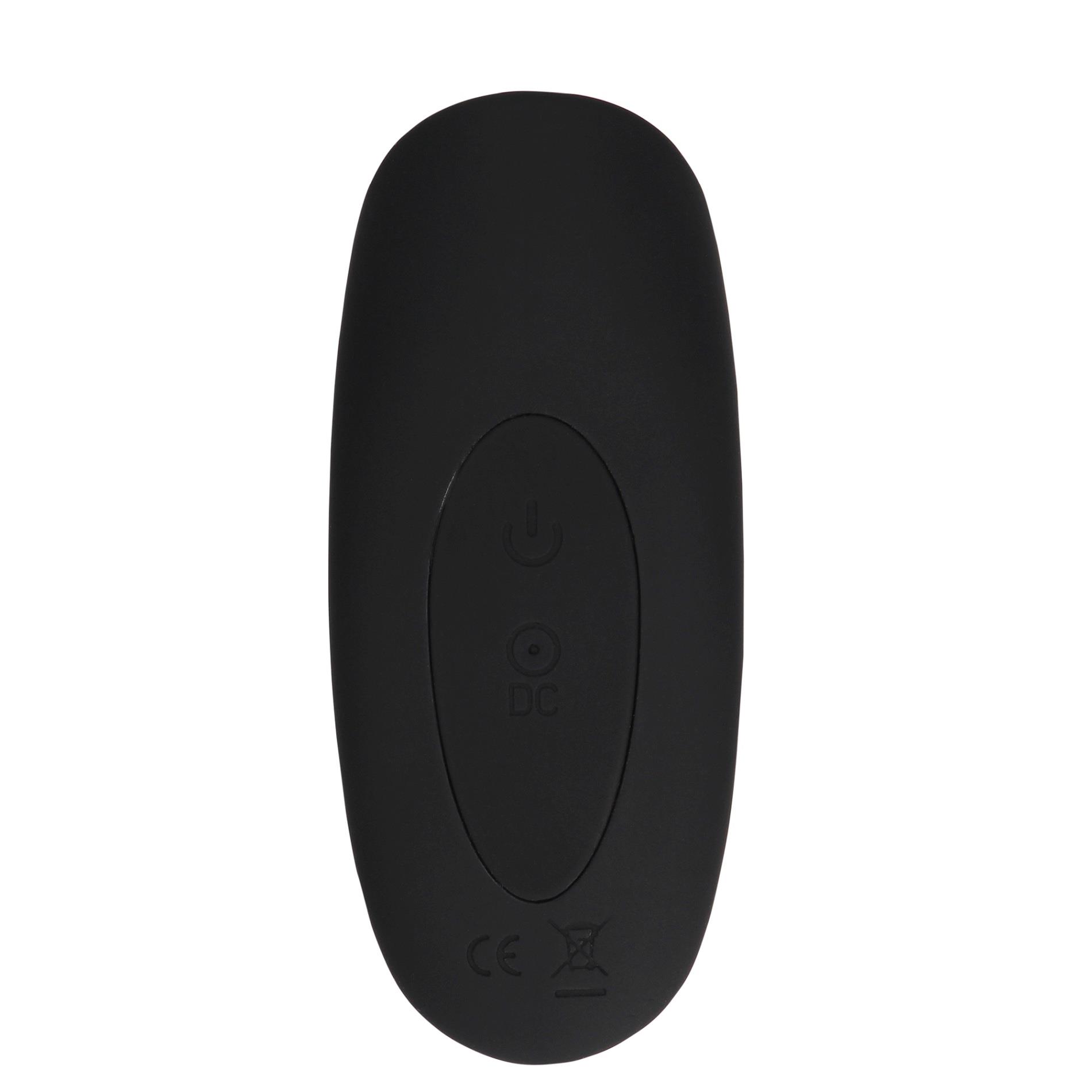 beaded vibrating anal plug with remote control