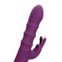 Wibrator króliczek Loveline 3 ruchome pierścienie silikonowy 10 funkcji - 8