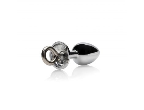 Łopatka Hearts z metalowym korkiem analnym Ouch! PU - 8