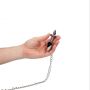 Łopatka Hearts z metalowym korkiem analnym Ouch! PU - 14