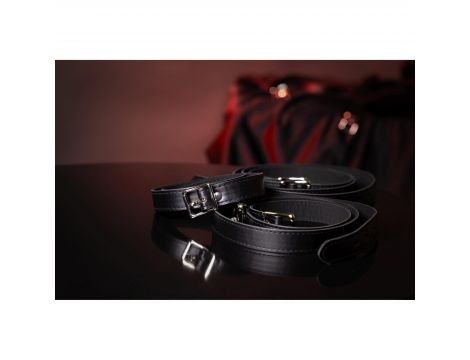 Pasy bondage na całe ciało Ouch! 7 regulowanych skóra PU - 8
