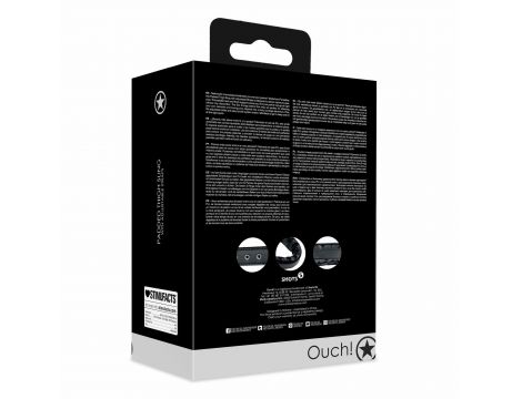 Wyściełana uprząż na uda Ouch! z regulowanymi paskami - 3