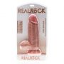 Dildo realistyczne RealRock extra grube z moszną 23 cm - 3