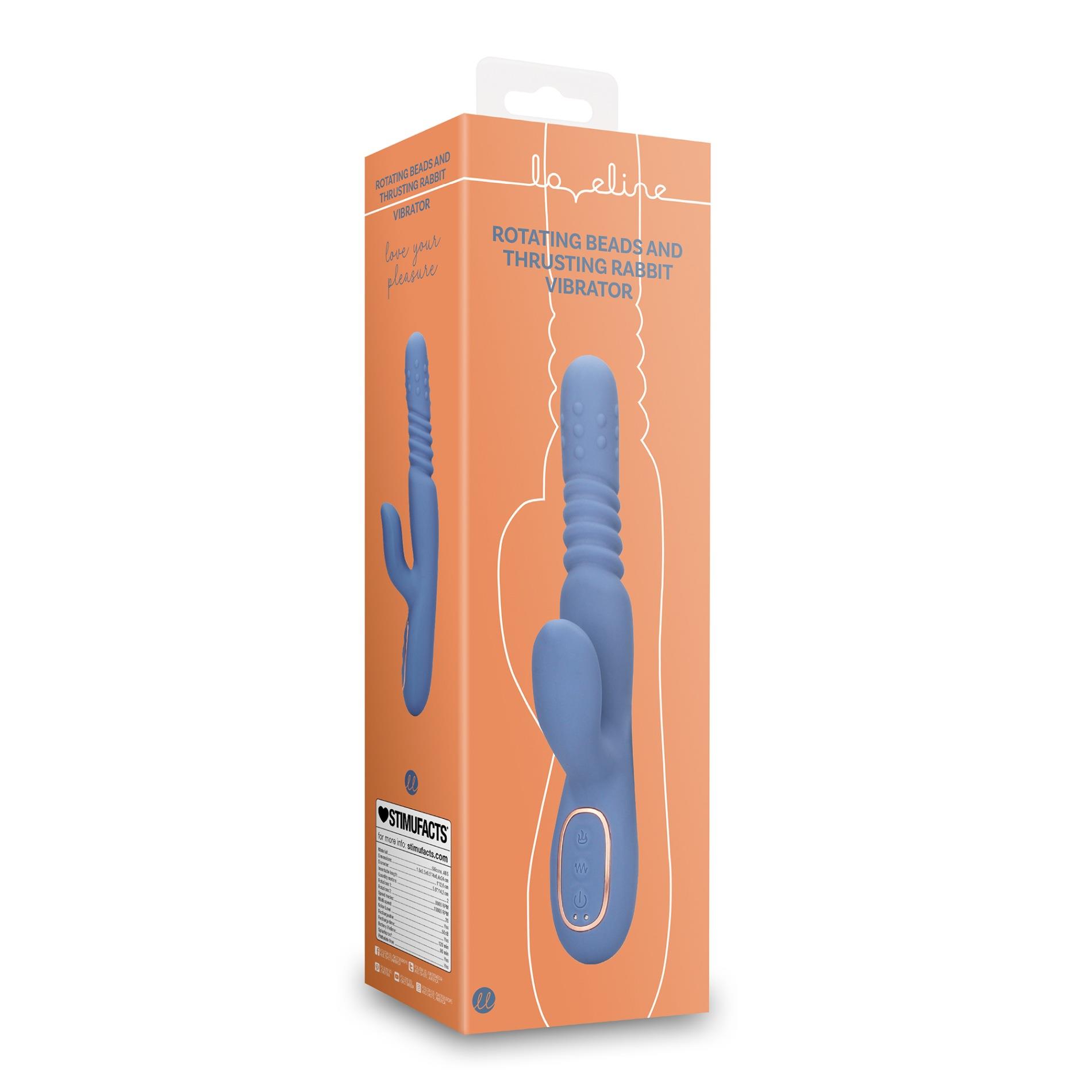 rotating beads and thrusting rabbit vibrator