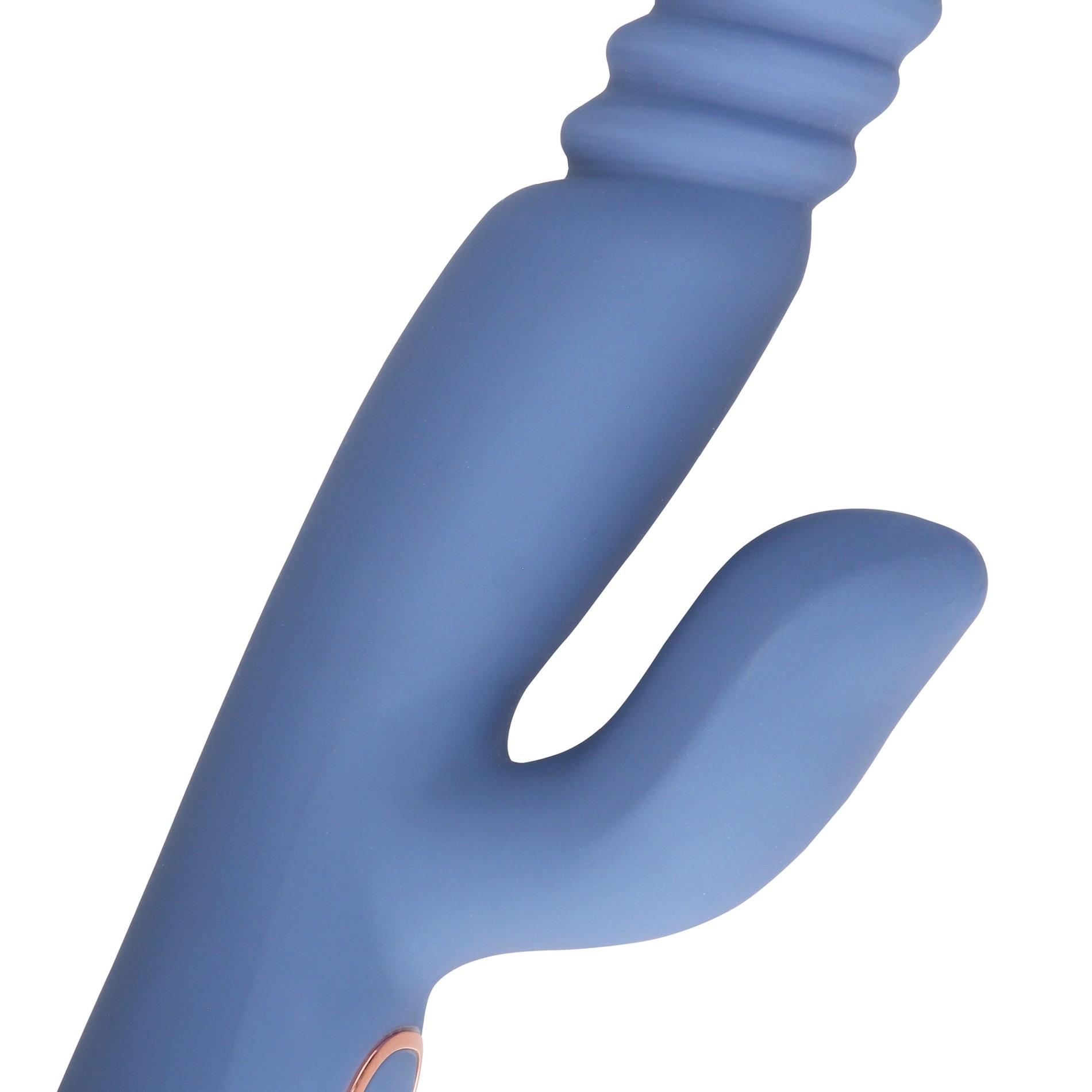 rotating beads and thrusting rabbit vibrator