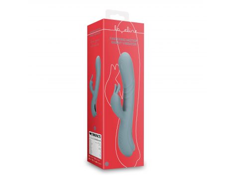 Wibrator króliczek Loveline Fingering Motion 10 funkcji - 2