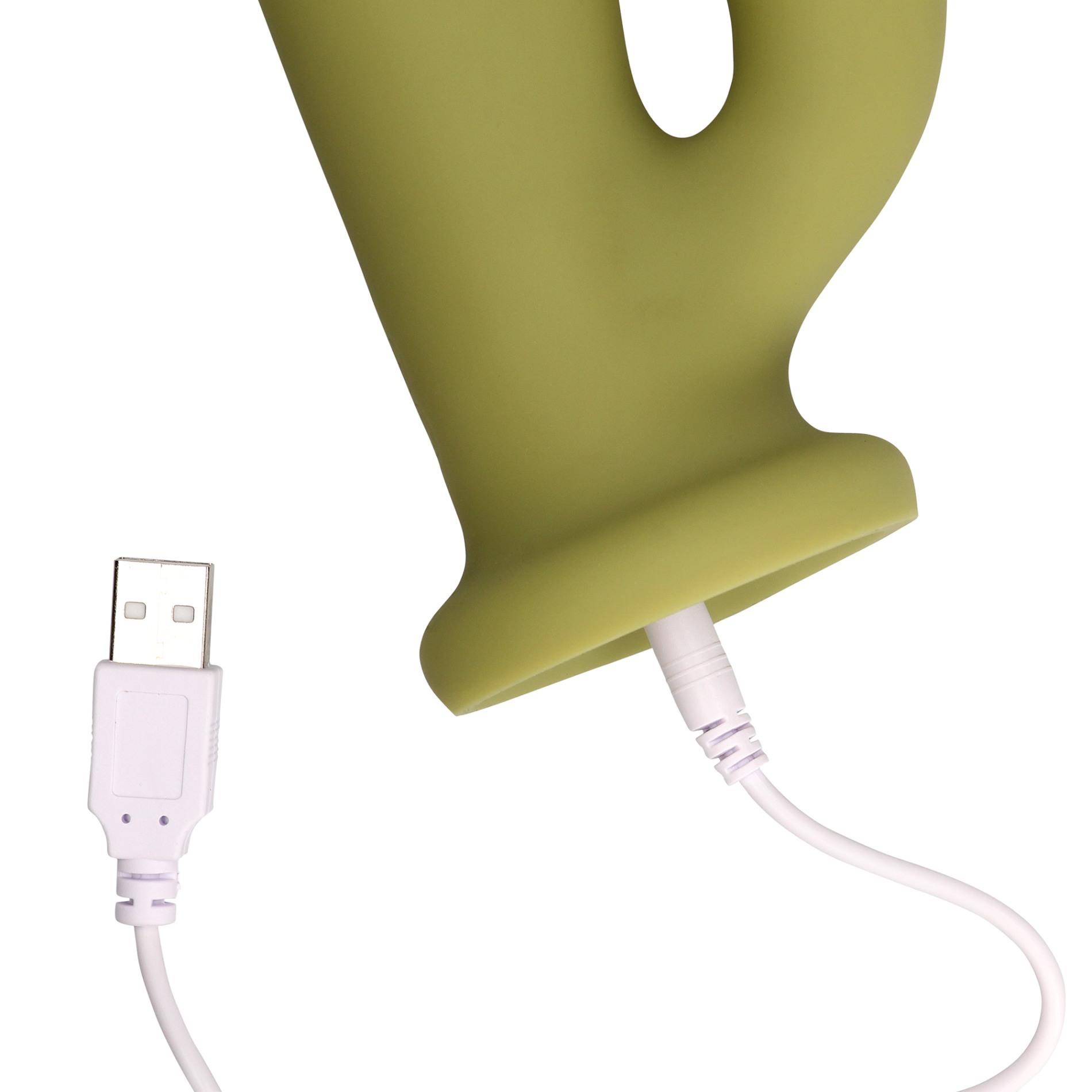 ultra soft silicone rotating rabbit vibrator