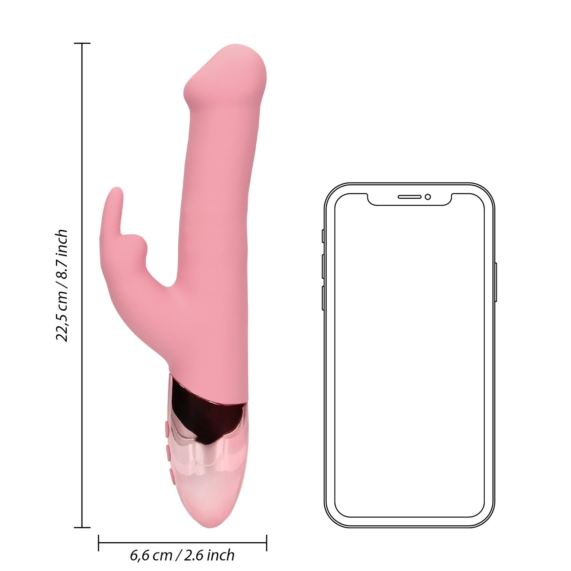 rotating beads rabbit vibrator