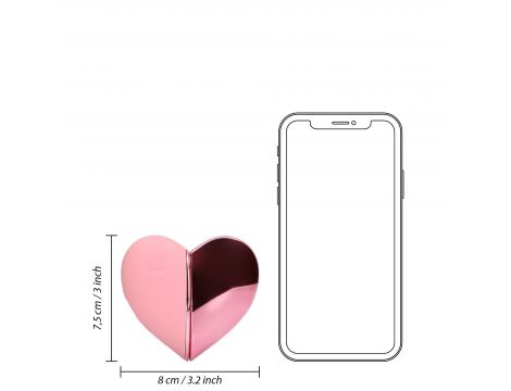Wibrator Loveline Tapping Heart 10 funkcji - 14