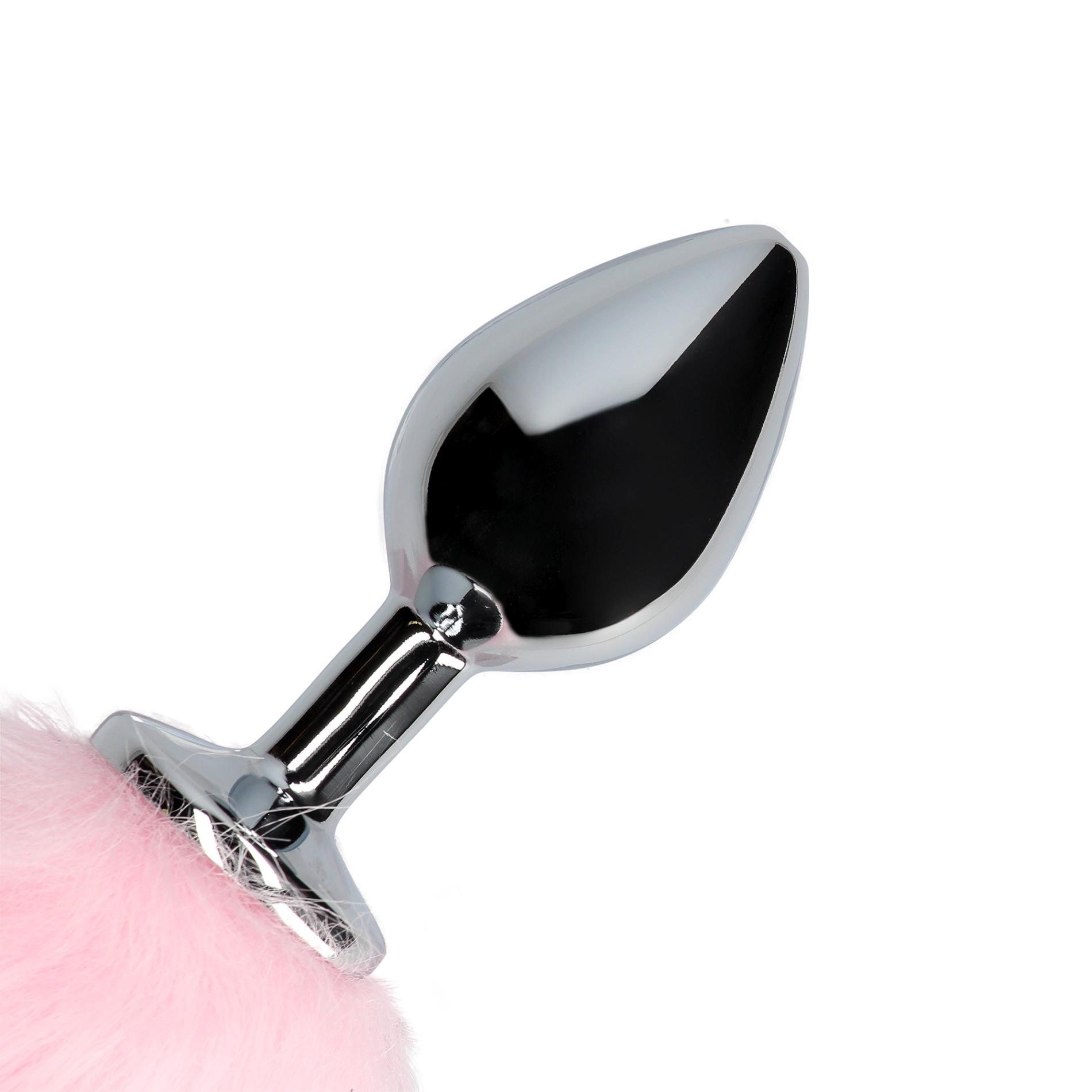 Light-Up Fox Tail With Metal Butt Plug