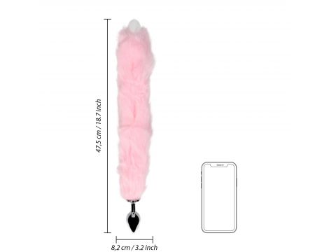 Korek analny ze świecącym ogonem lisa Ouch! - 10