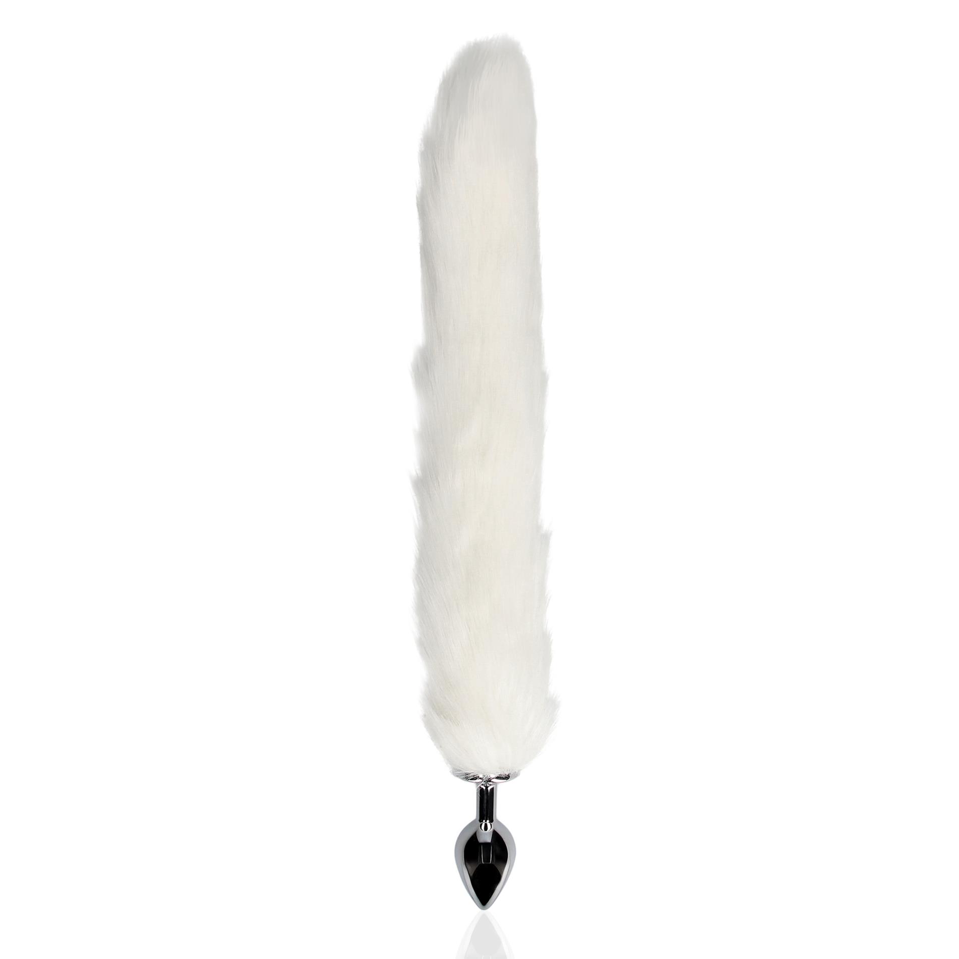 Fox Tail With Metal Butt Plug