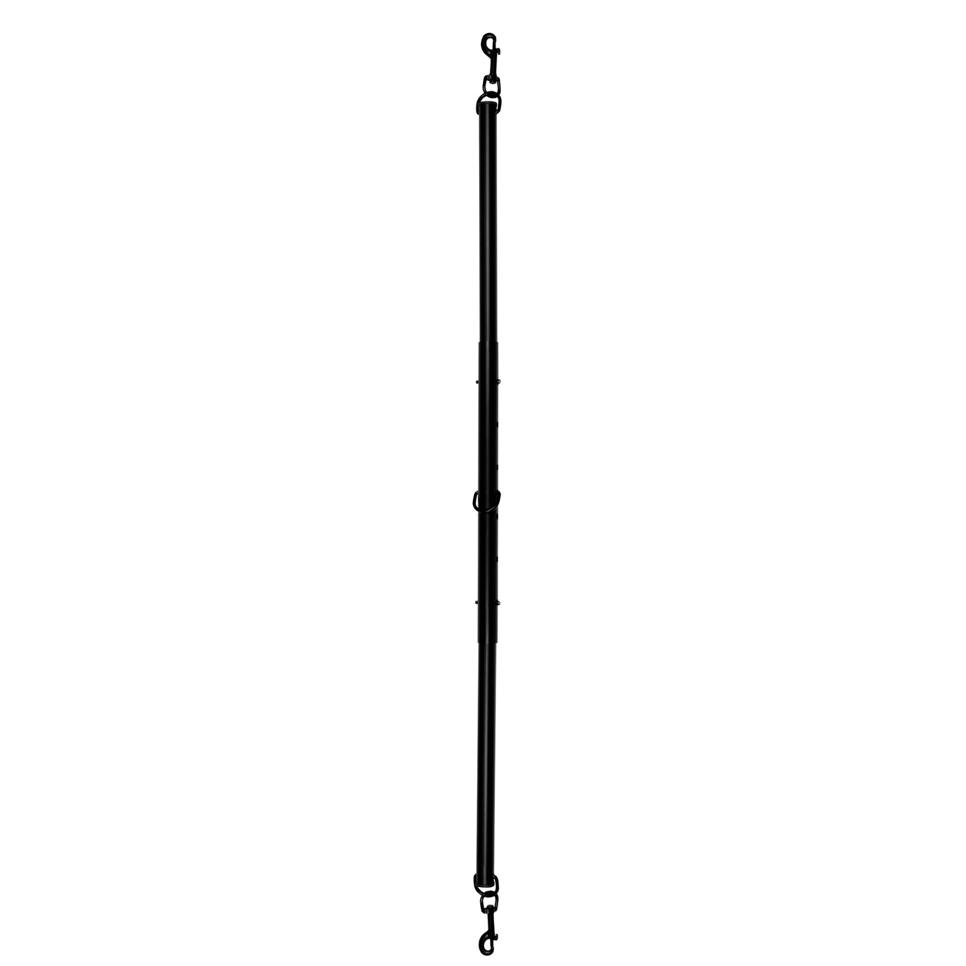 adjustable spreader bar - black