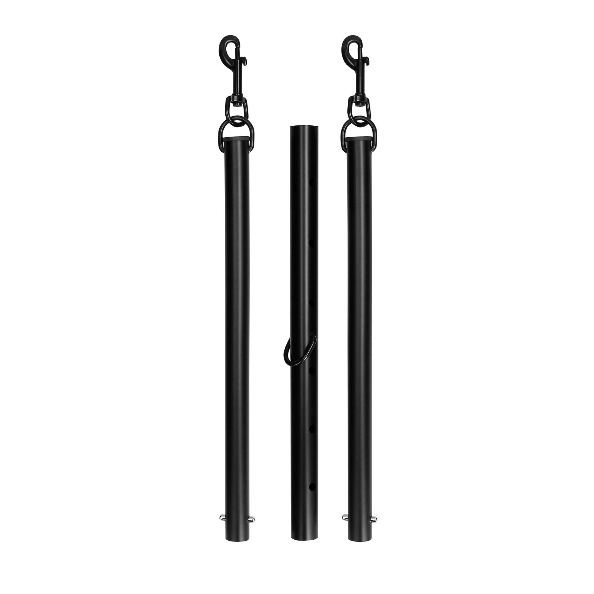 adjustable spreader bar - black