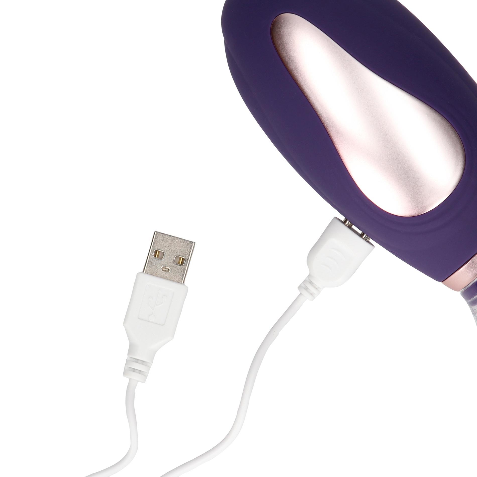 Enhance - Automatic - 13-Speed - Silicone - Rechargeable Vulva & Breast