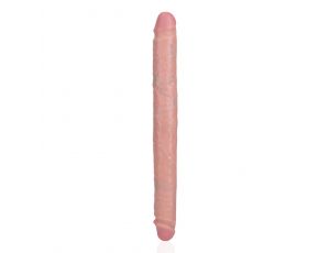 Podwójne dildo RealRock Slim 36 cm