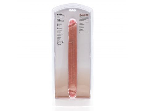 Podwójne dildo RealRock Slim 36 cm - 4