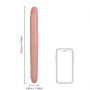 Podwójne dildo RealRock Slim 36 cm - 6