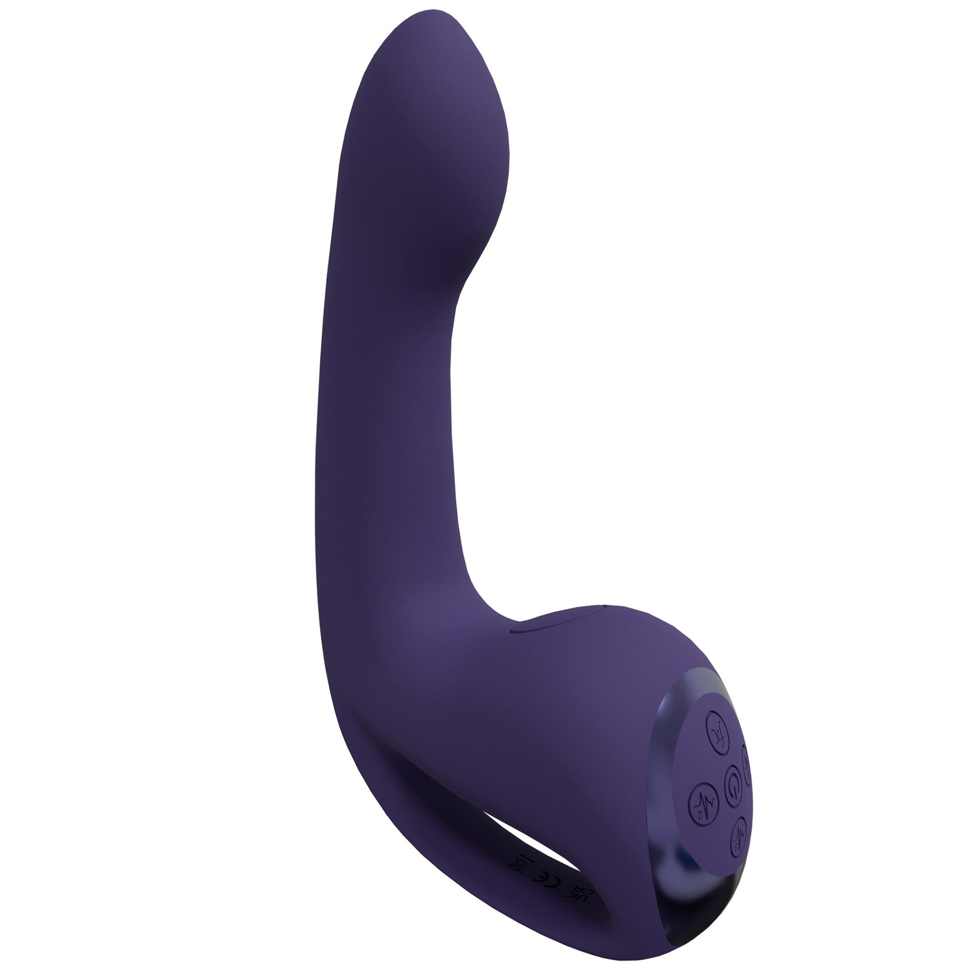 Riko - Rechargeable Triple Action Vibrator With Advanced Finger Motion &