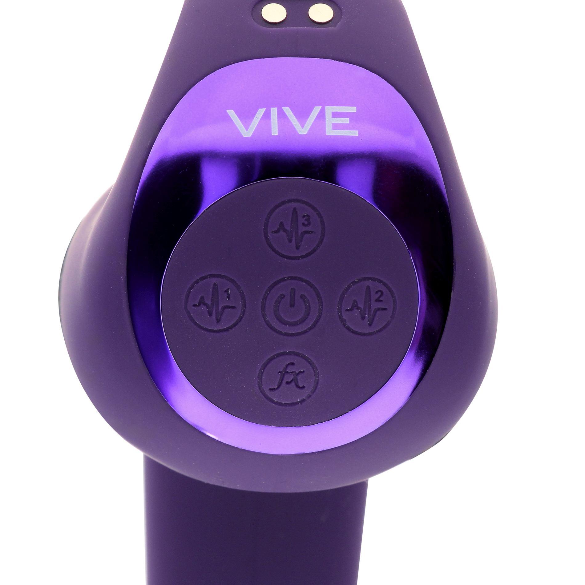 Riko - Rechargeable Triple Action Vibrator With Advanced Finger Motion &