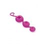Kulki analne GLAMY Cristal Love Balls różowe 18 cm - 2