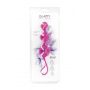 Kulki analne GLAMY Cristal Love Balls różowe 18 cm - 4